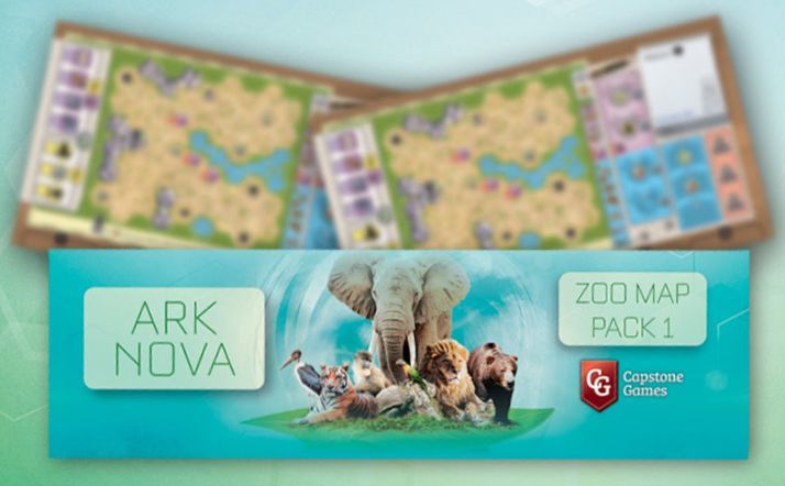 Ark Nova: Zoo Map Pack 1 Board Game