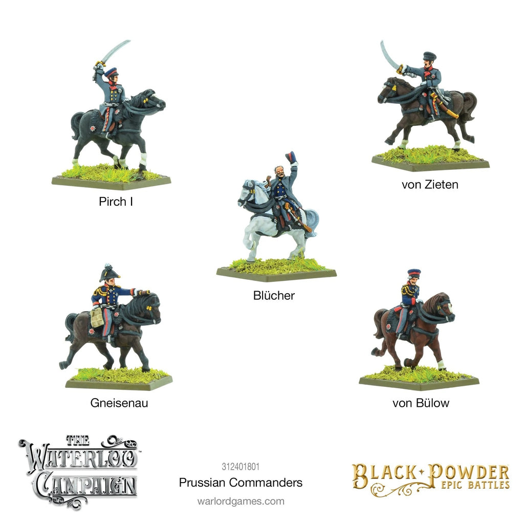 Black Powder Epic Battles - Napoleonic Prussian Commanders