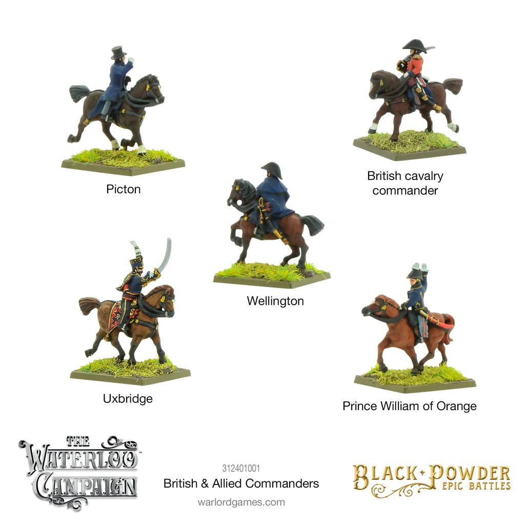 Black Powder Epic Battles - Napoleonic British & Allied Commanders