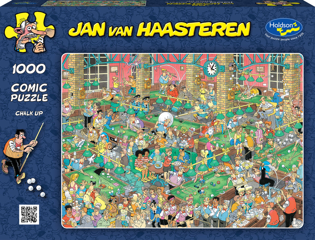 Jan van Haasteren: Chalk Up (1000pc Jigsaw) Board Game