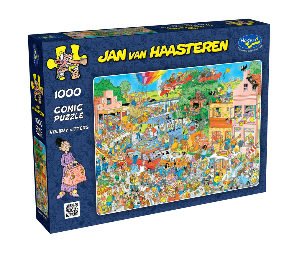 Jan van Haasteren: Holiday Jitters (1000pc Jigsaw) Board Game