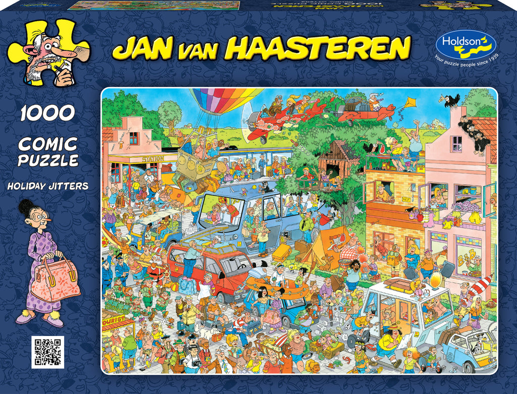 Jan van Haasteren: Holiday Jitters (1000pc Jigsaw) Board Game