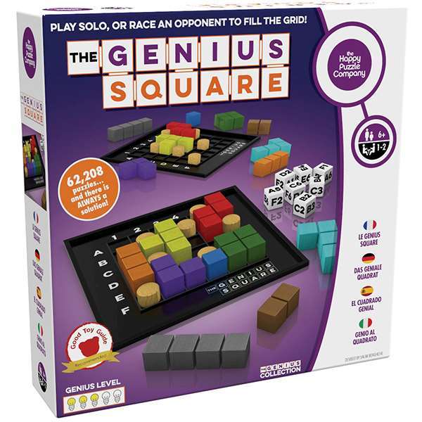 The Genius Square by the Happy Puzzle Company Board Game