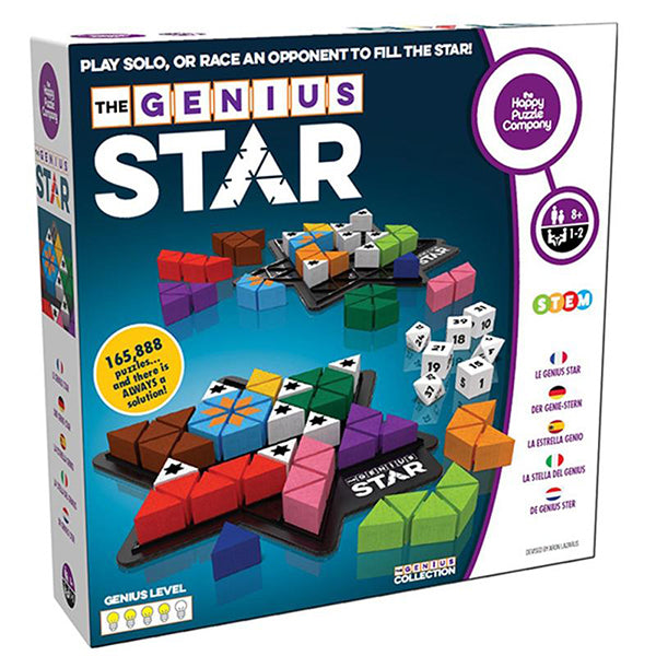 The Genius Star by the Happy Puzzle Company Board Game