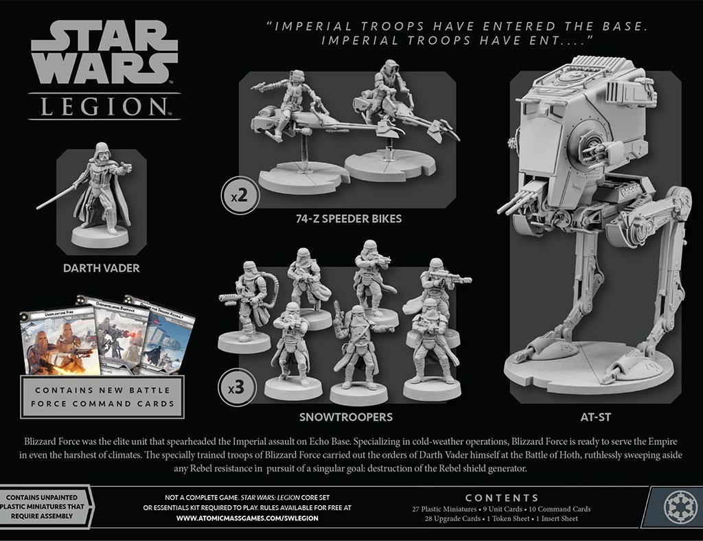 Star Wars Legion: Blizzard Force Starter Set