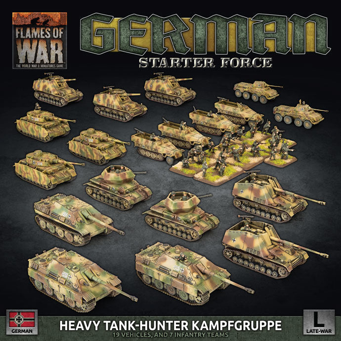 Flames of War: German Heavy Tank-hunter Kampfgruppe