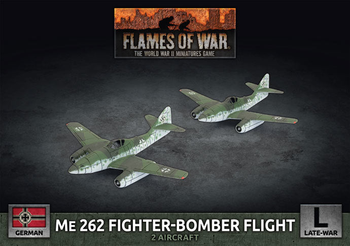 Flames of War: German Me-262 Fighter-bomber Flight