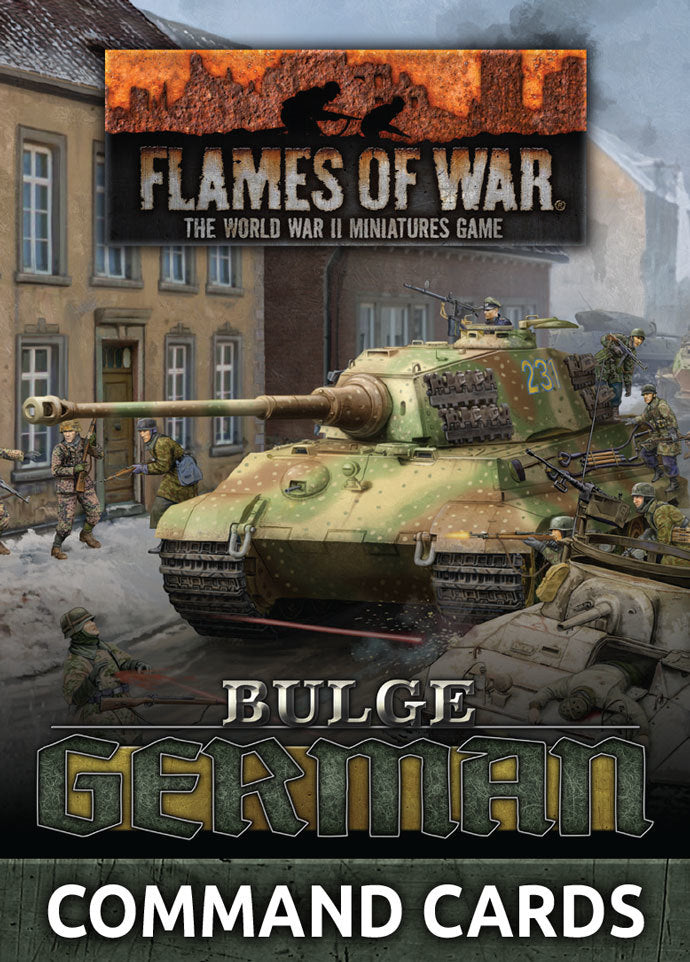 Flames of War: Germans Command Cards