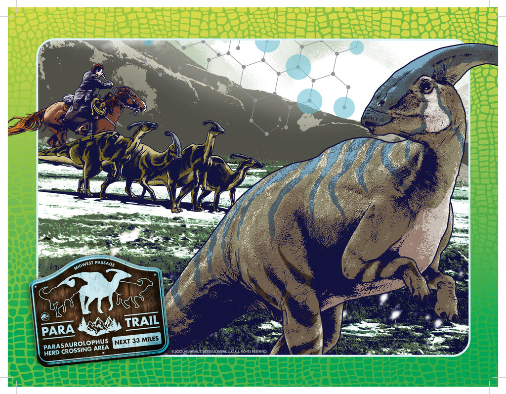 Jurassic World Dominion: Frame Tray Puzzles (4x96pc) Board Game