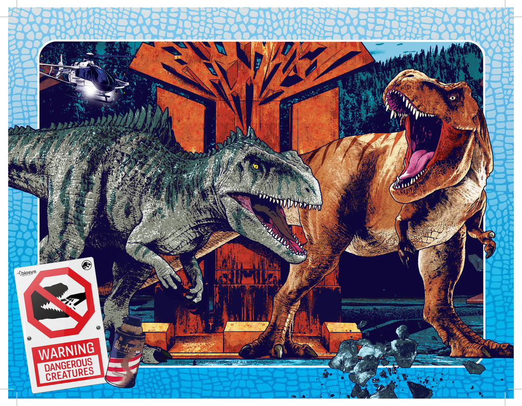 Jurassic World Dominion: Frame Tray Puzzles (4x96pc) Board Game