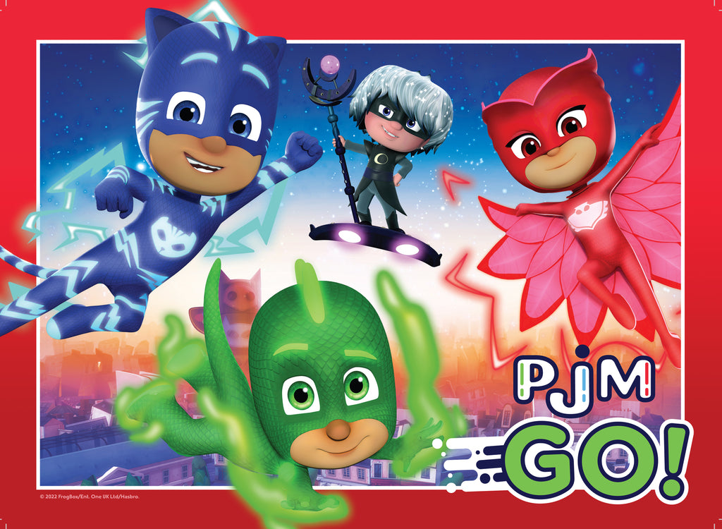 PJ Masks: Frame Tray Puzzles, Series 4 (4x35pc) Board Game