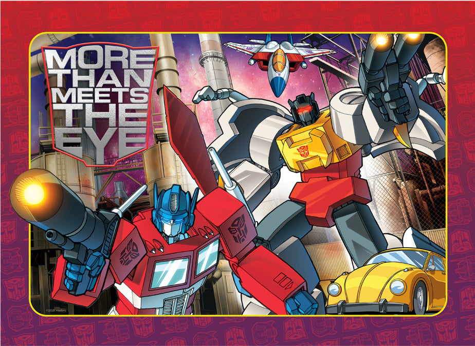 Transformers: Frame Tray Puzzles (4x35pc) Board Game