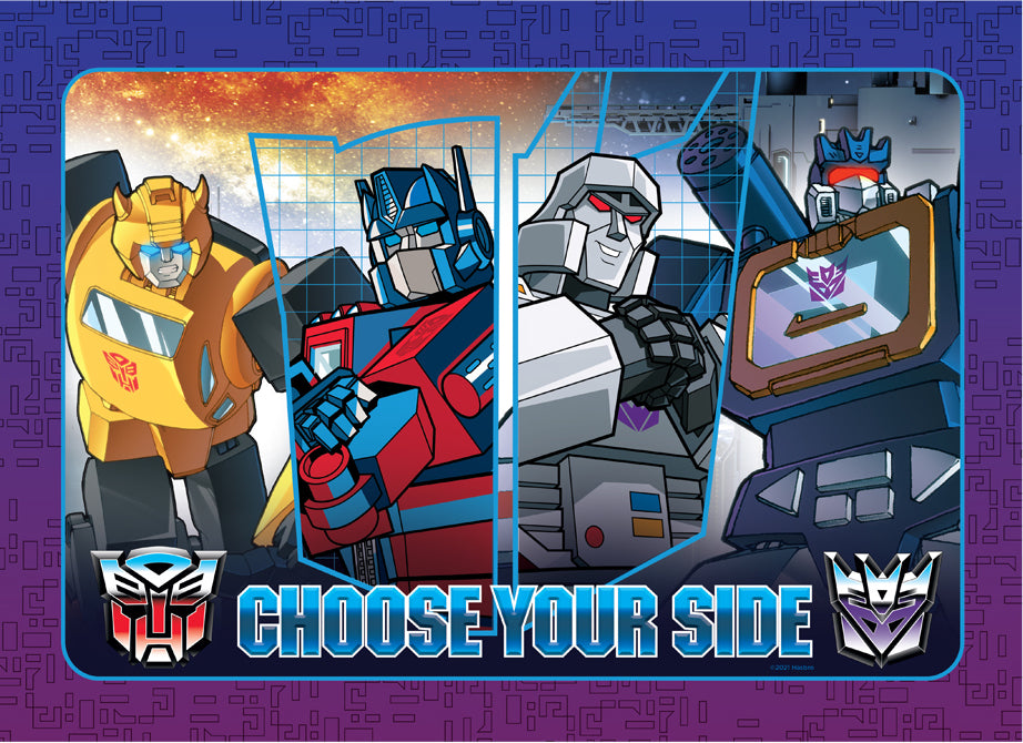 Transformers: Frame Tray Puzzles (4x35pc) Board Game