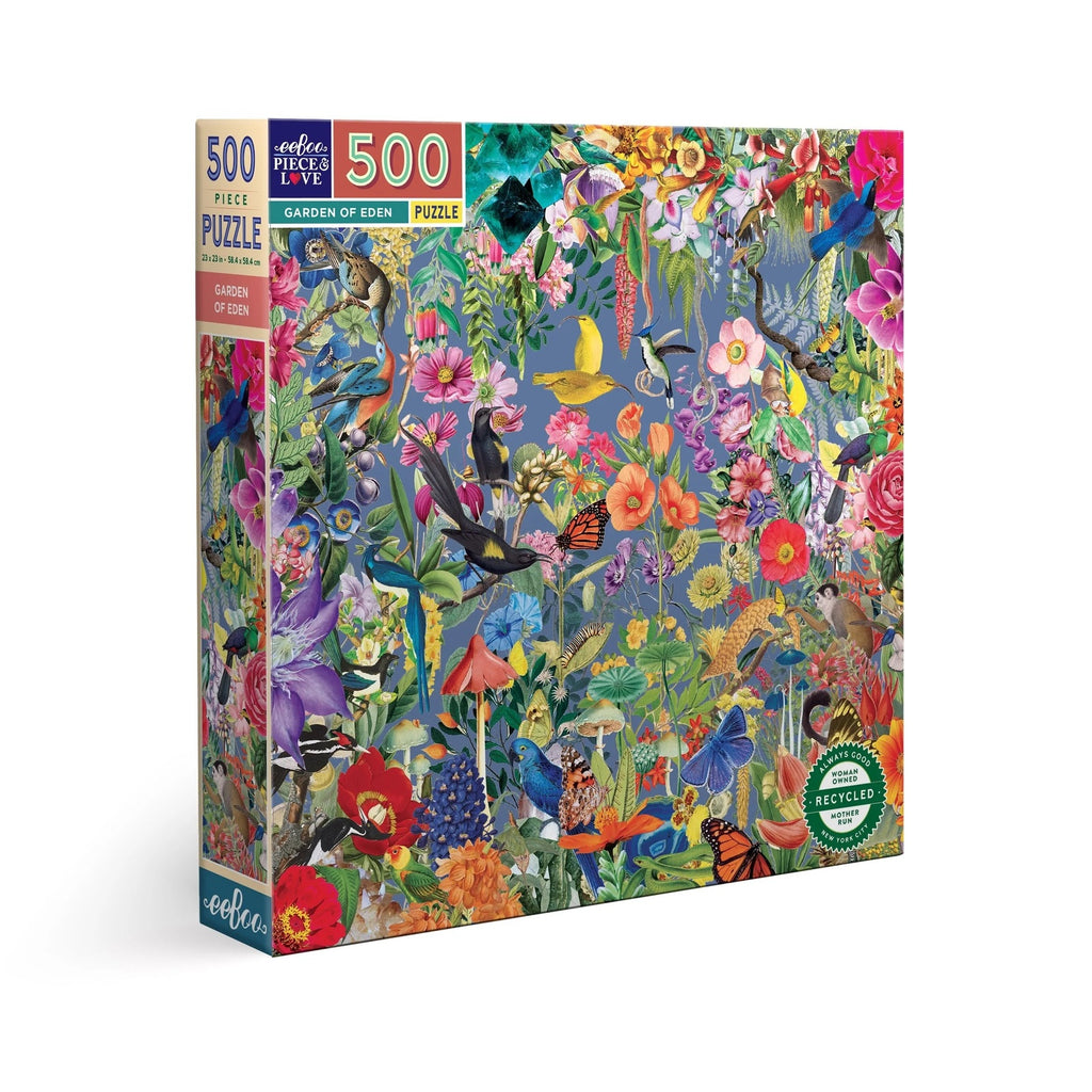 eeBoo: Garden of Eden (500pc Jigsaw) Board Game