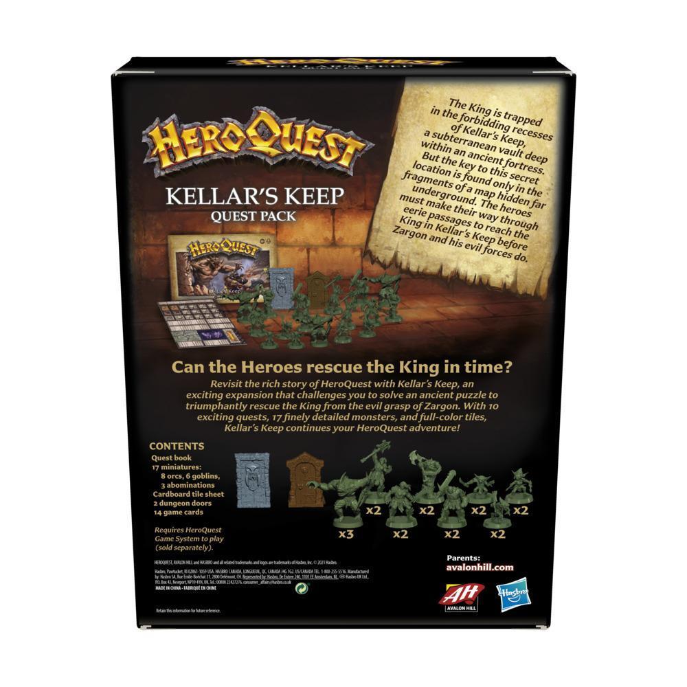 HeroQuest: Kellar's Keep Quest Pack (Board Game Expansion)