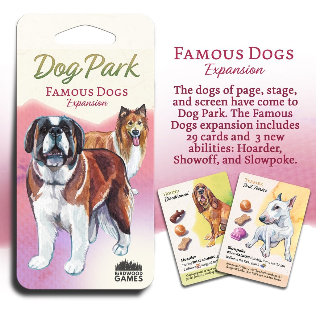 Dog Park: Famous Dogs Board Game Expansion