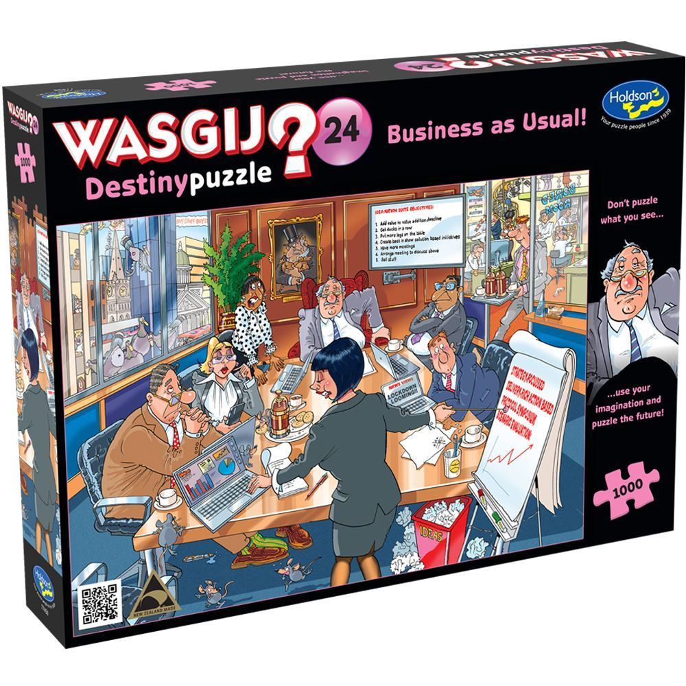 Wasgij? Destiny #24: Business as Usual! (1000pc Jigsaw) Board Game