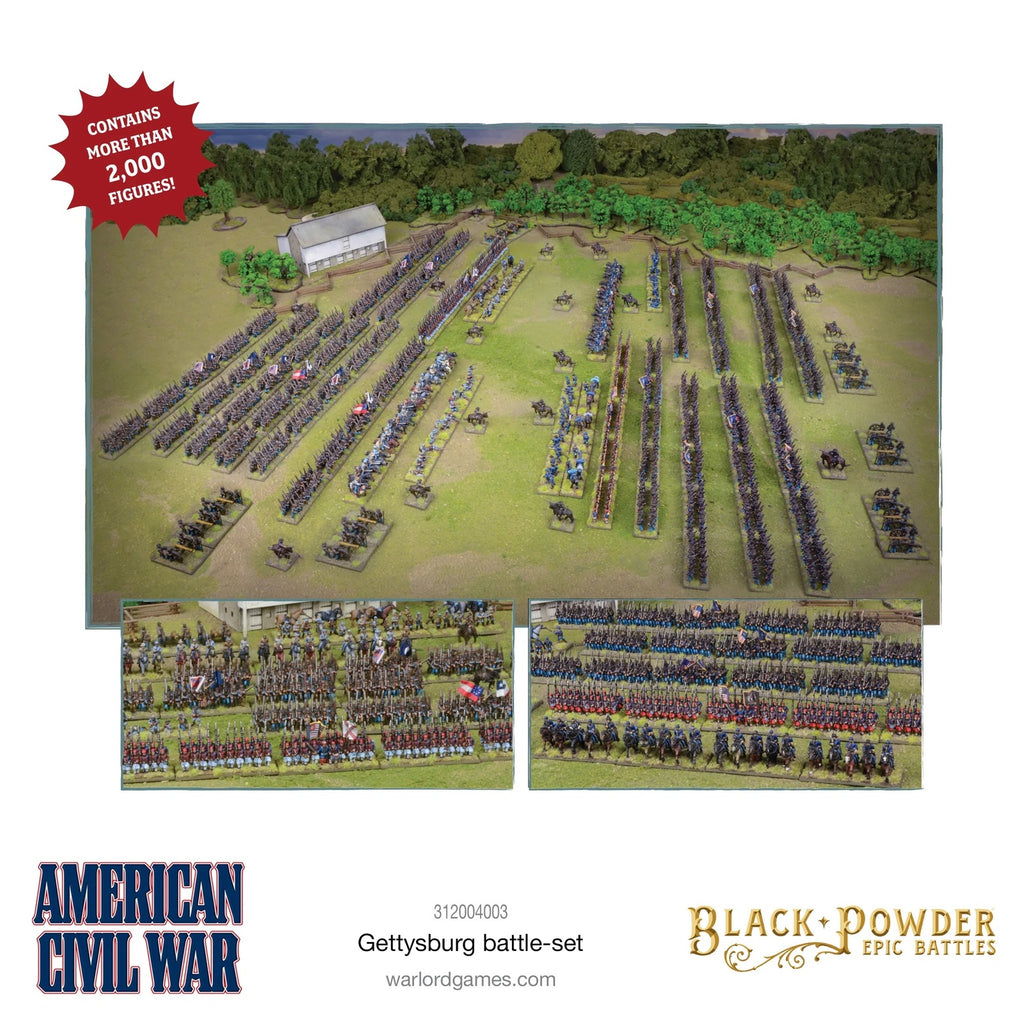 Black Powder Epic Battles: American Civil War - Gettysburg Battle Set