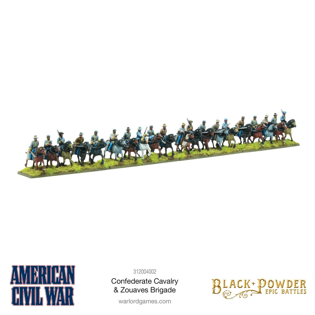 Black Powder Epic Battles: American Civil War - Confederate Cavalry & Zouaves Brigade