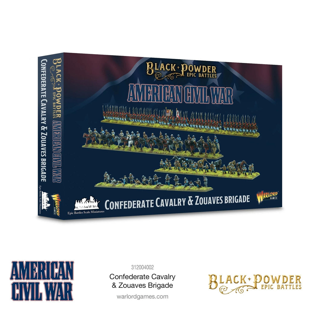 Black Powder Epic Battles: American Civil War - Confederate Cavalry & Zouaves Brigade