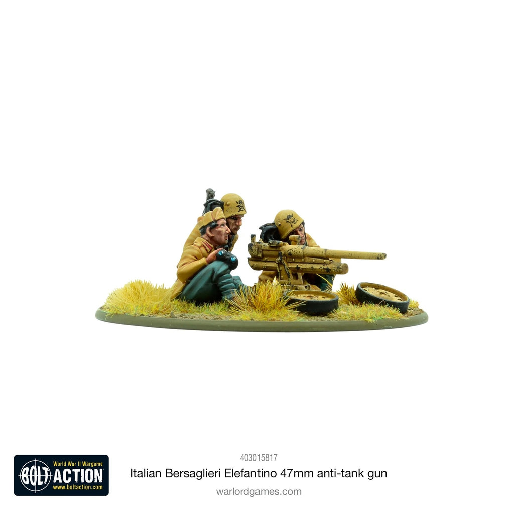 Bolt Action: Italian Bersaglieri Elefantino 47mm Anti-Tank Gun