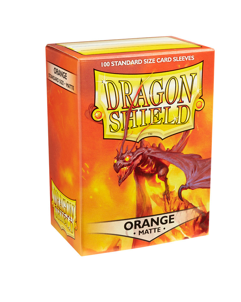 Dragon Shield: Matte Orange Sleeves
