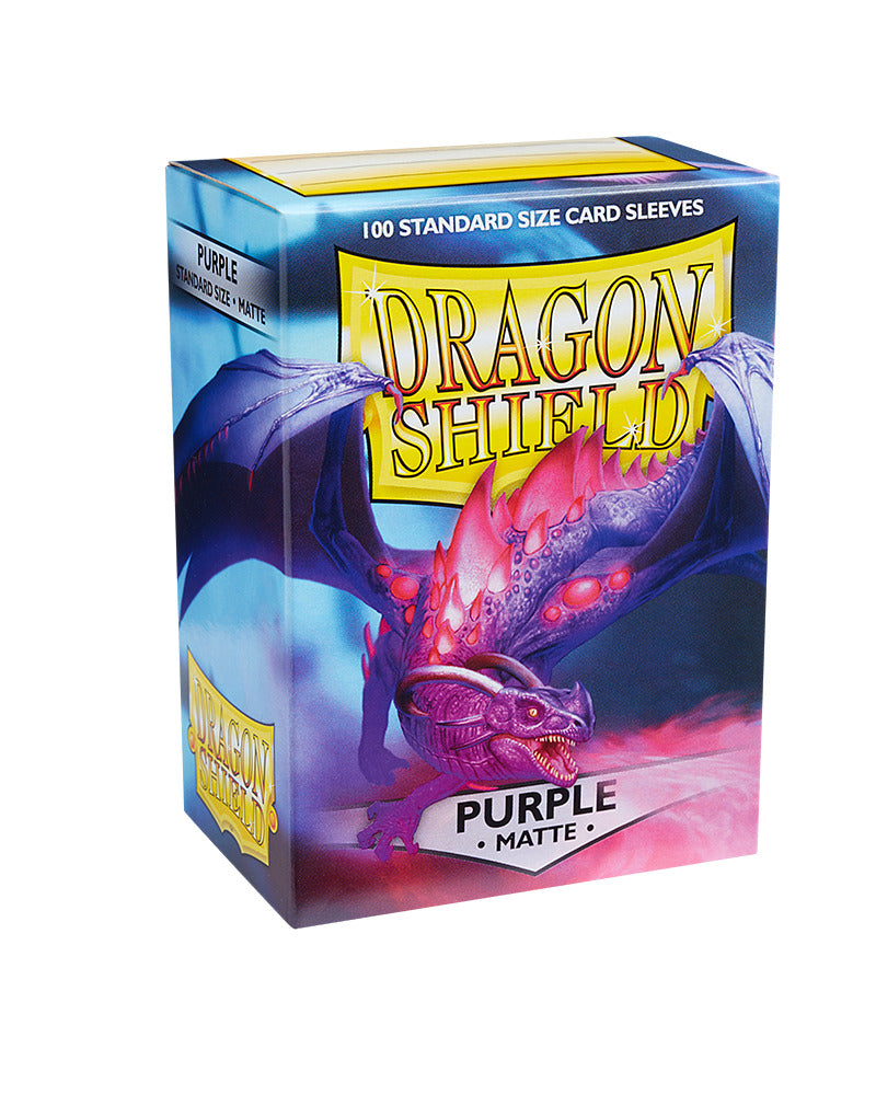 Dragon Shield: Matte Purple Sleeves