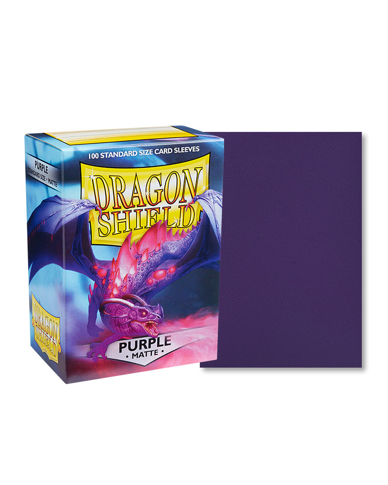 Dragon Shield: Matte Purple Sleeves