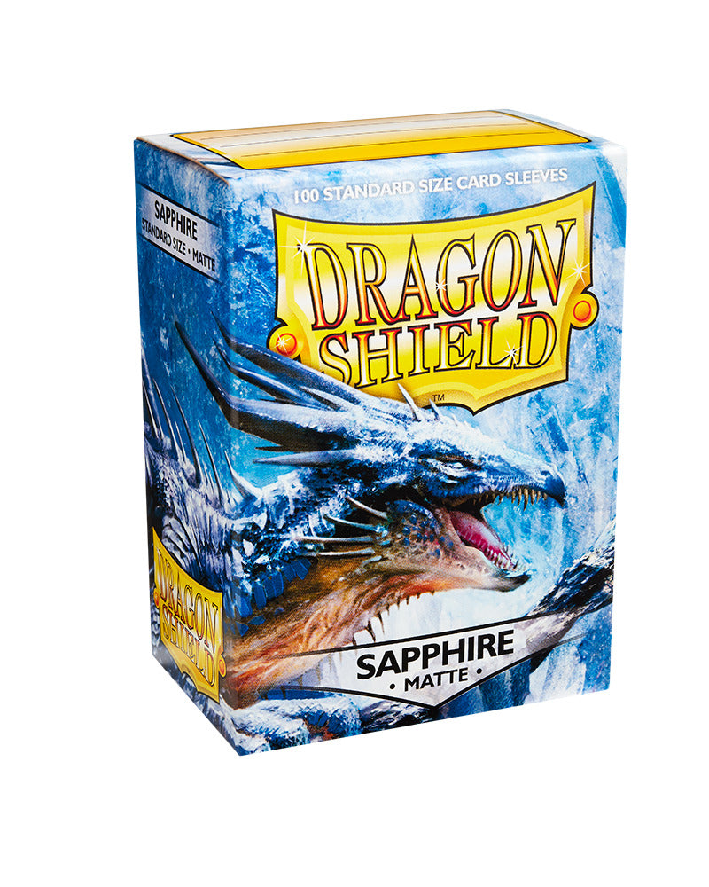 Dragon Shield: Matte Sapphire Sleeves