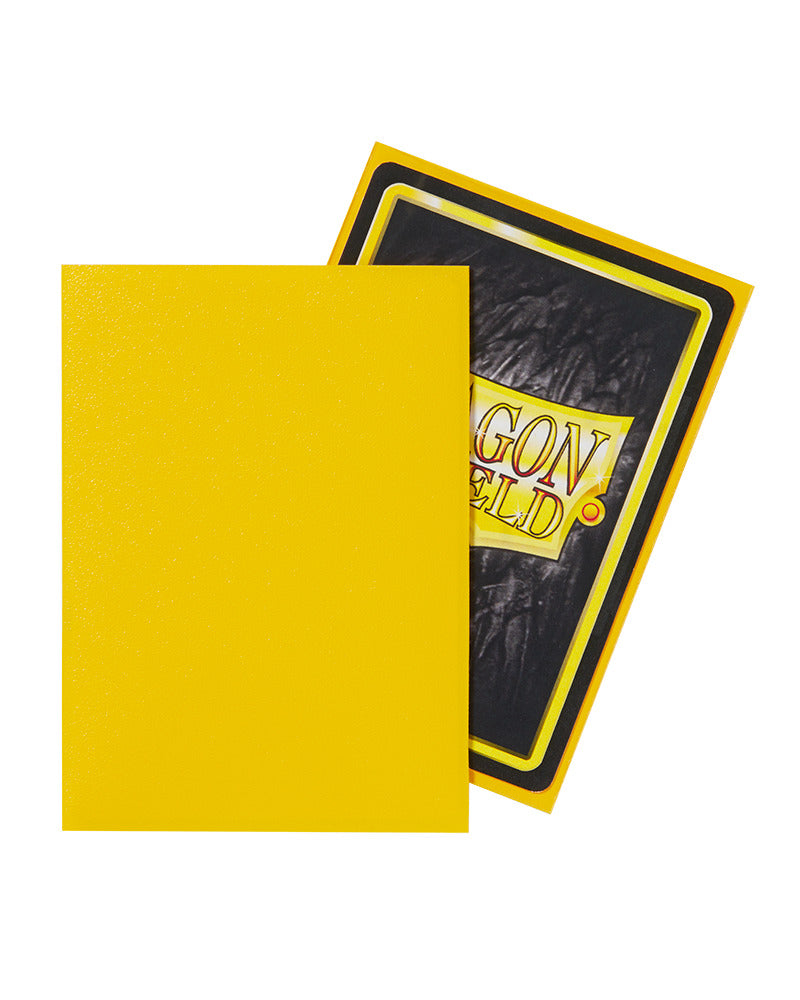 Dragon Shield: Matte Yellow Sleeves