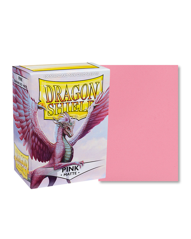 Dragon Shield: Matte Pink Sleeves