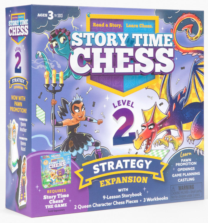 Story Time Chess: Level 2 Strategy Board Game Expansion