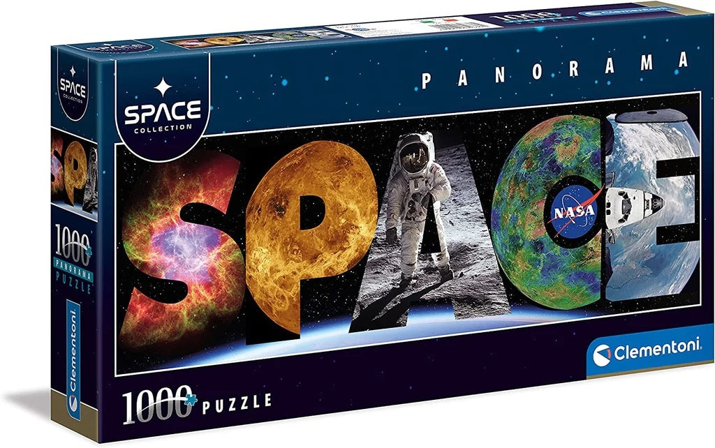 Clementoni: Space Panorama (1000pc Jigsaw) Board Game