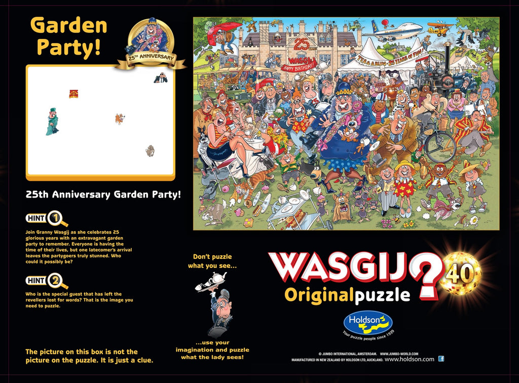 Wasgij? Original #40: Garden Party! (1000pc Jigsaw) Board Game