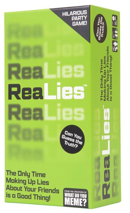 Realies (by What Do You Meme?) Board Game