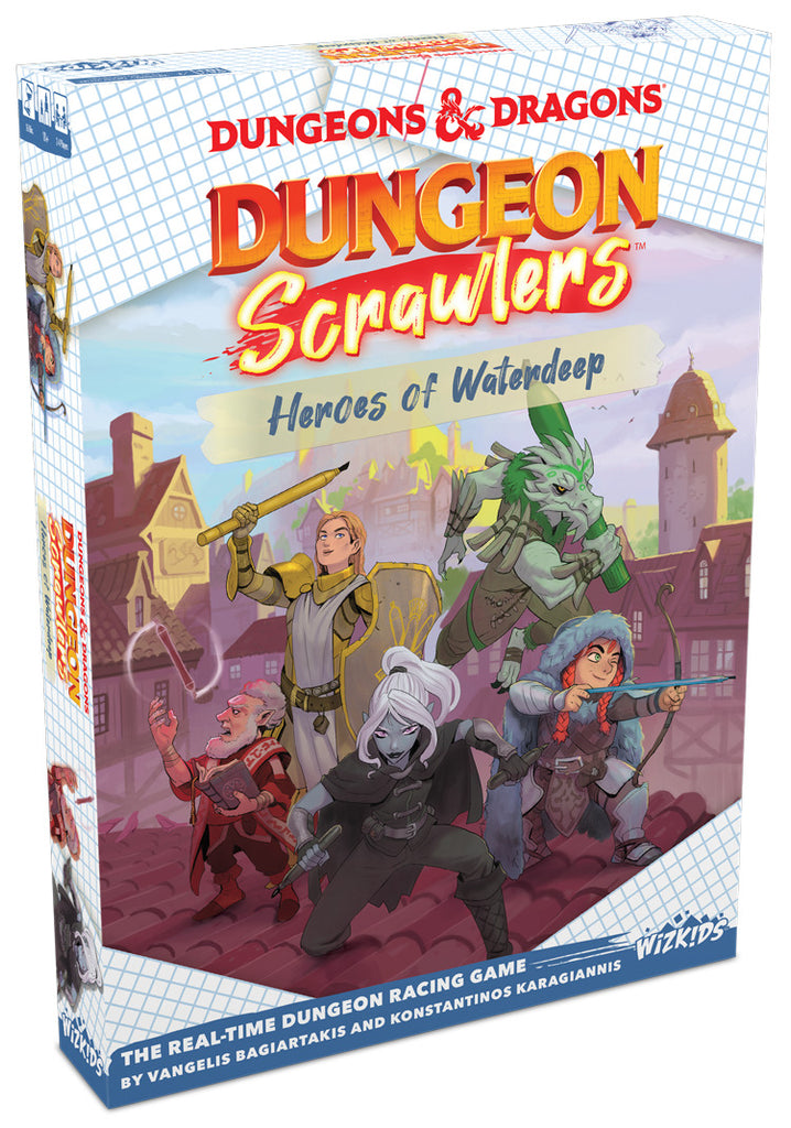 Dungeons & Dragons: Dungeon Scrawlers - Heroes of Waterdeep Board Game
