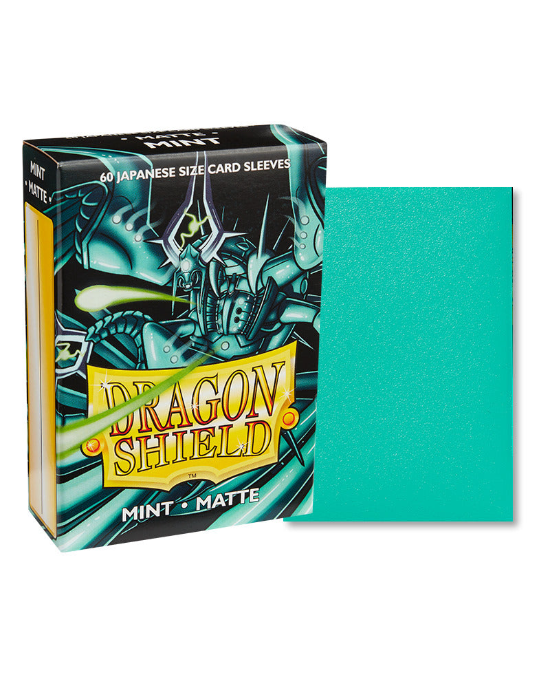 Dragon Shield: Matte Mint Sleeves - Japanese Size