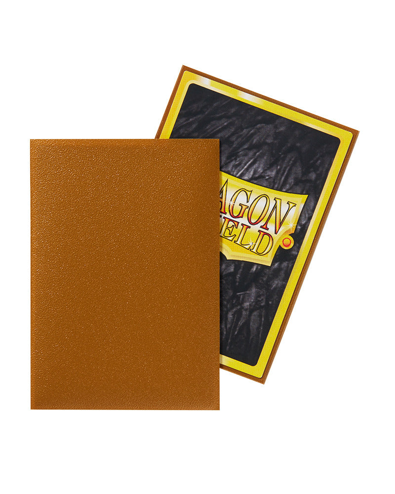 Dragon Shield: Matte Gold Sleeves - Japanese Size