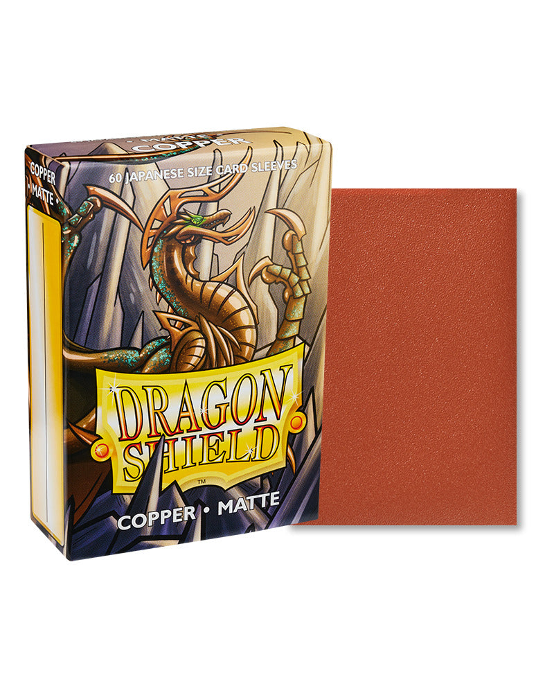 Dragon Shield: Matte Copper Sleeves - Japanese Size