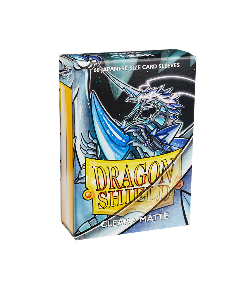 Dragon Shield: Matte Clear Sleeves - Japanese Size