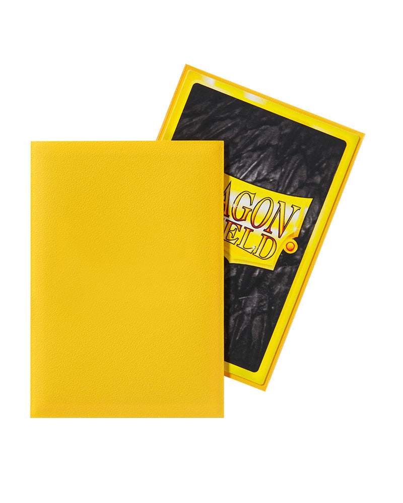 Dragon Shield: Matte Yellow Sleeves - Japanese Size