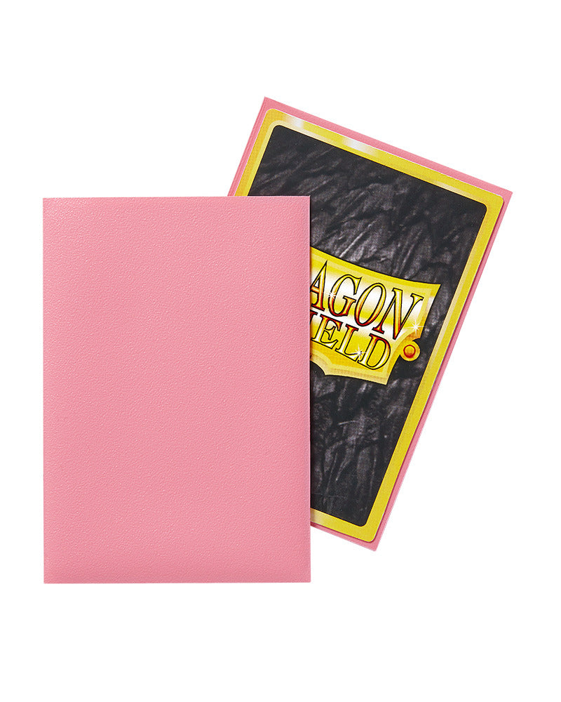 Dragon Shield: Matte Pink Sleeves - Japanese Size