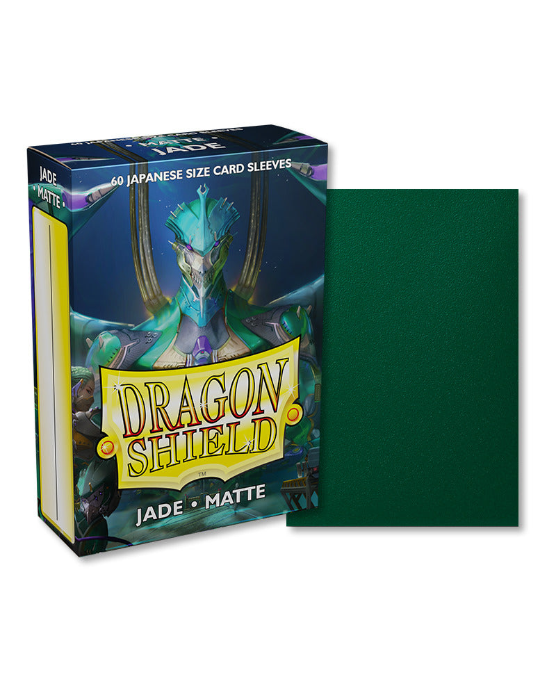 Dragon Shield: Matte Jade Sleeves - Japanese Size
