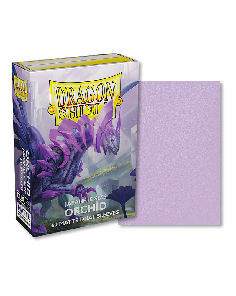 Dragon Shield: Dual Matte Orchid Sleeves - Japanese Size