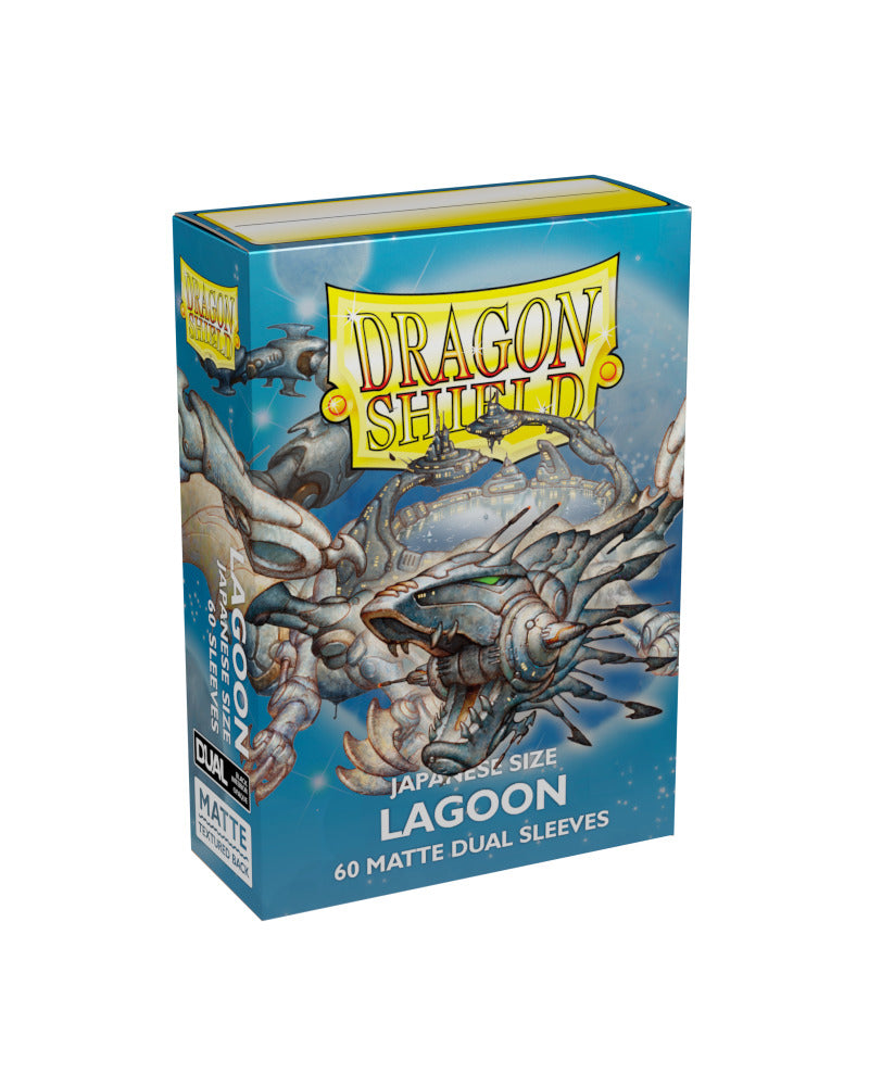 Dragon Shield: Dual Matte Lagoon Sleeves - Japanese Size