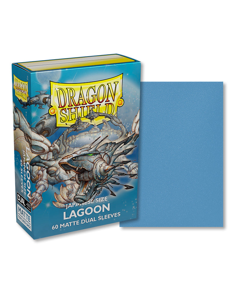 Dragon Shield: Dual Matte Lagoon Sleeves - Japanese Size
