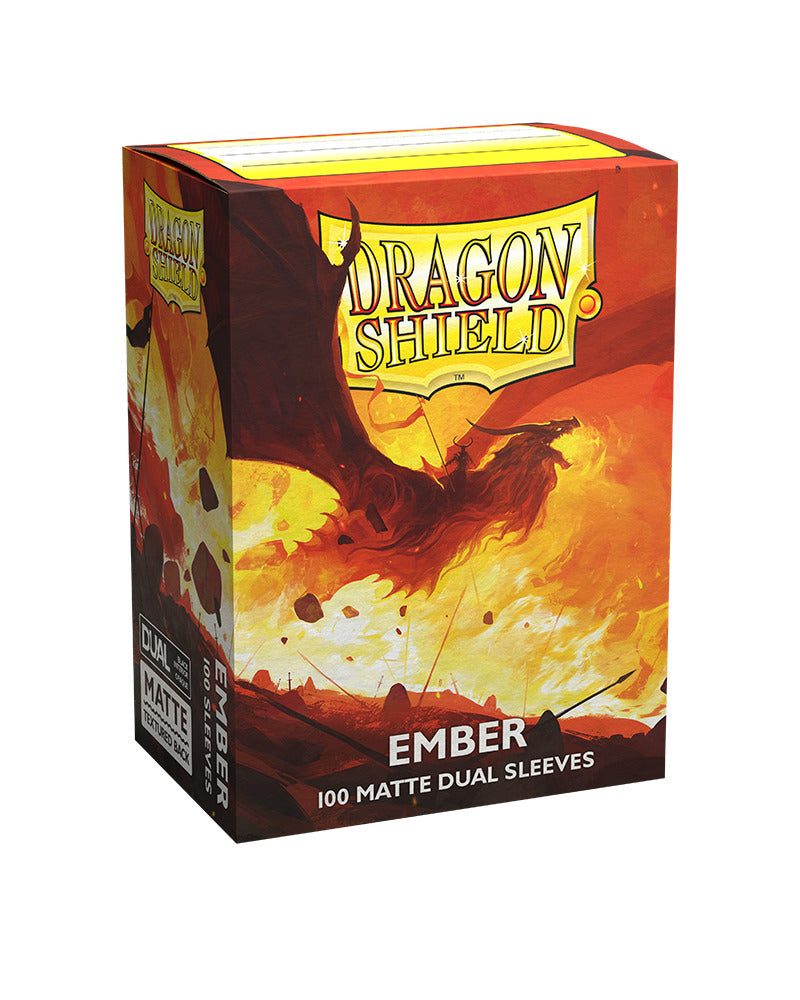 Dragon Shield: Dual Matte Ember Sleeves