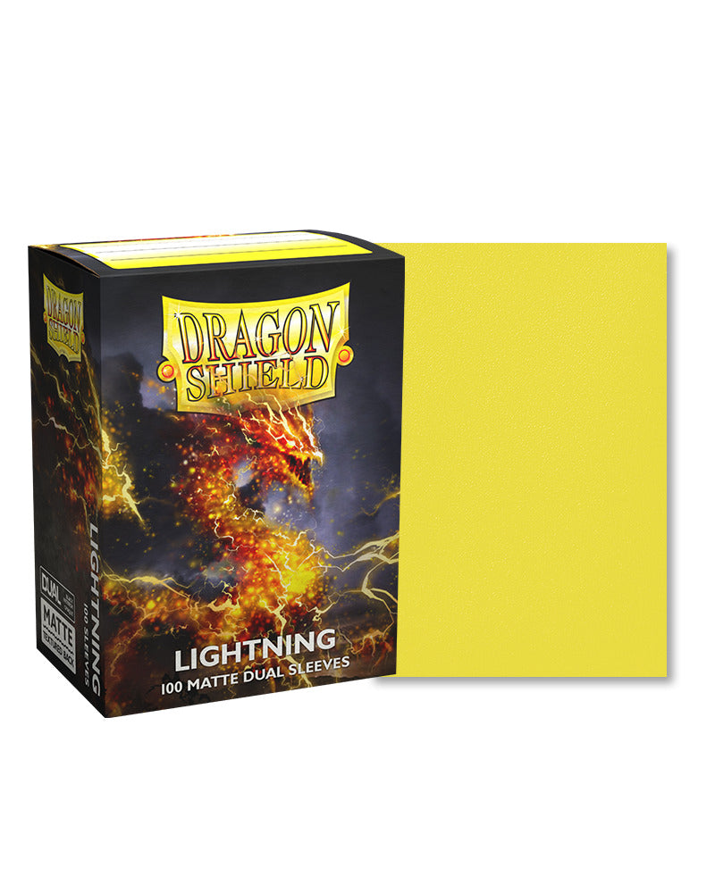 Dragon Shield: Dual Matte Lightning Sleeves