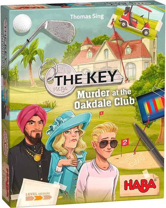 The Key: Murder at the Oakdale Club Board Game