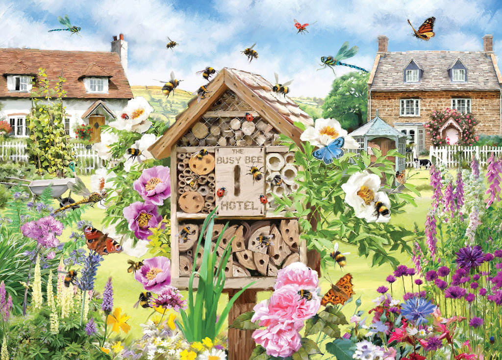 Birds and the Bees: Busy Bee Hotel (1000pc Jigsaw) Board Game